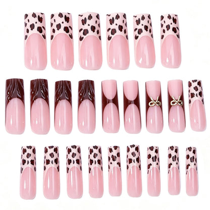 Trendige Lange Press-On-Nagelspitzen Brehn