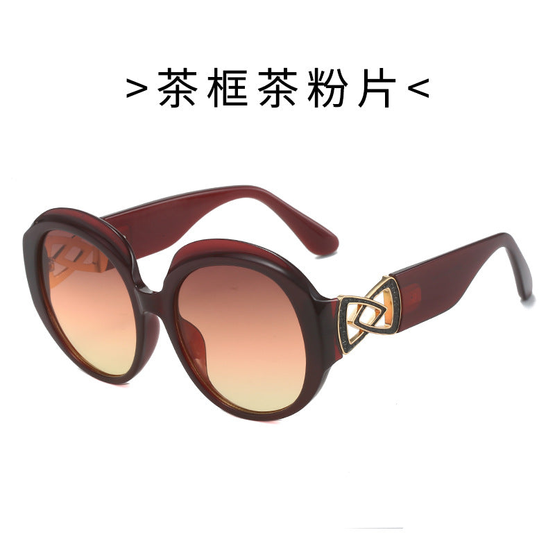 Damen Designer-Sonnenbrille mit luxuriösen Verzierungen Brehn