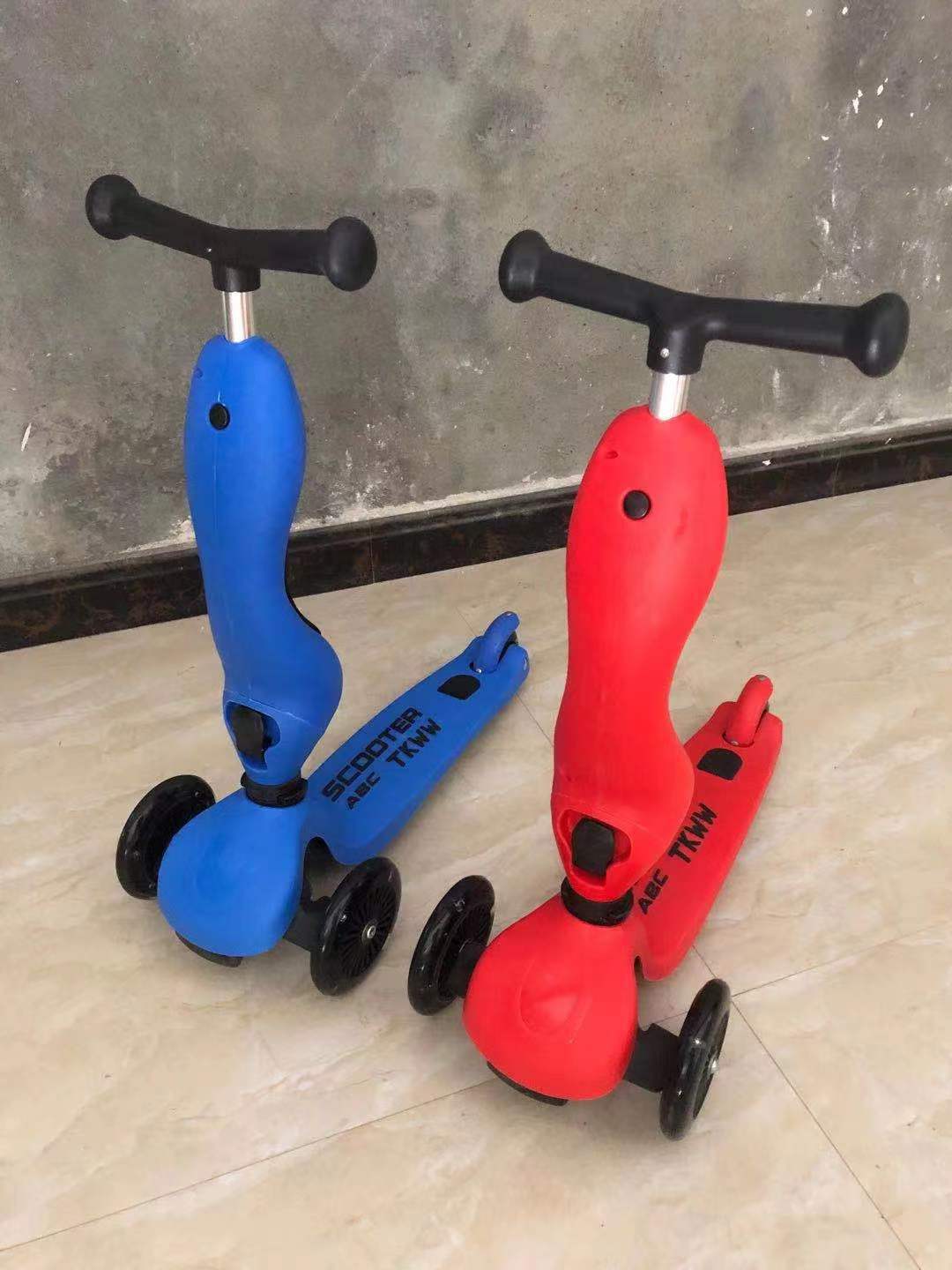 Innovativer Lean-to-Steer Kick-Scooter Brehn