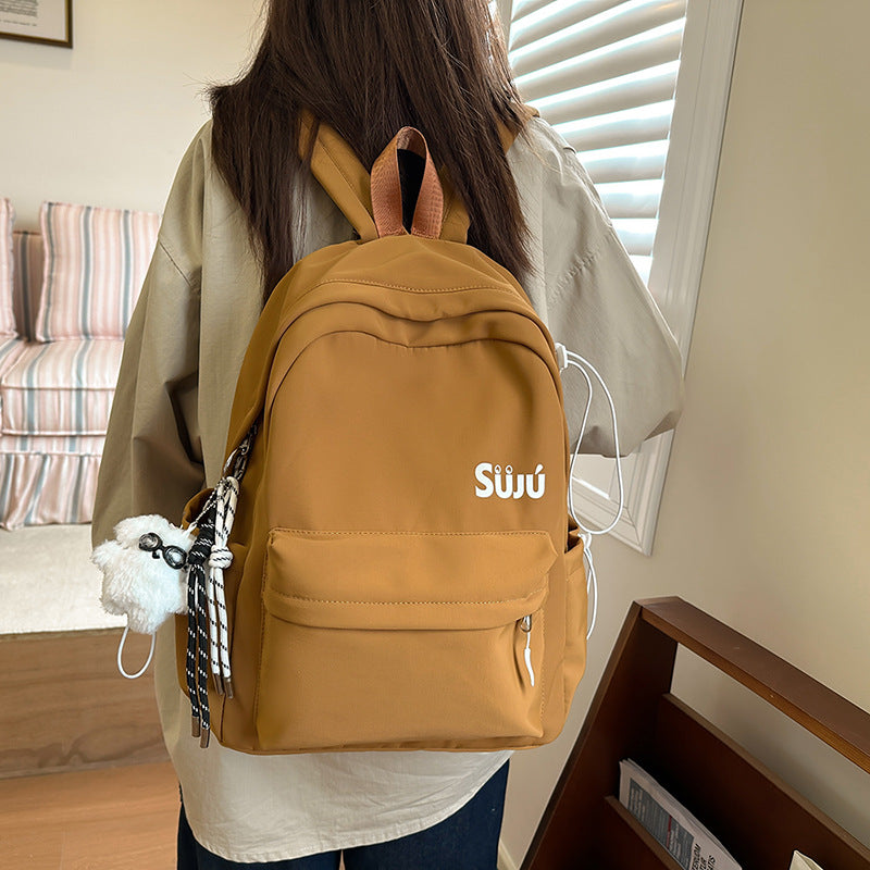 Stylischer Mehrfach-Taschen-Rucksack Brehn