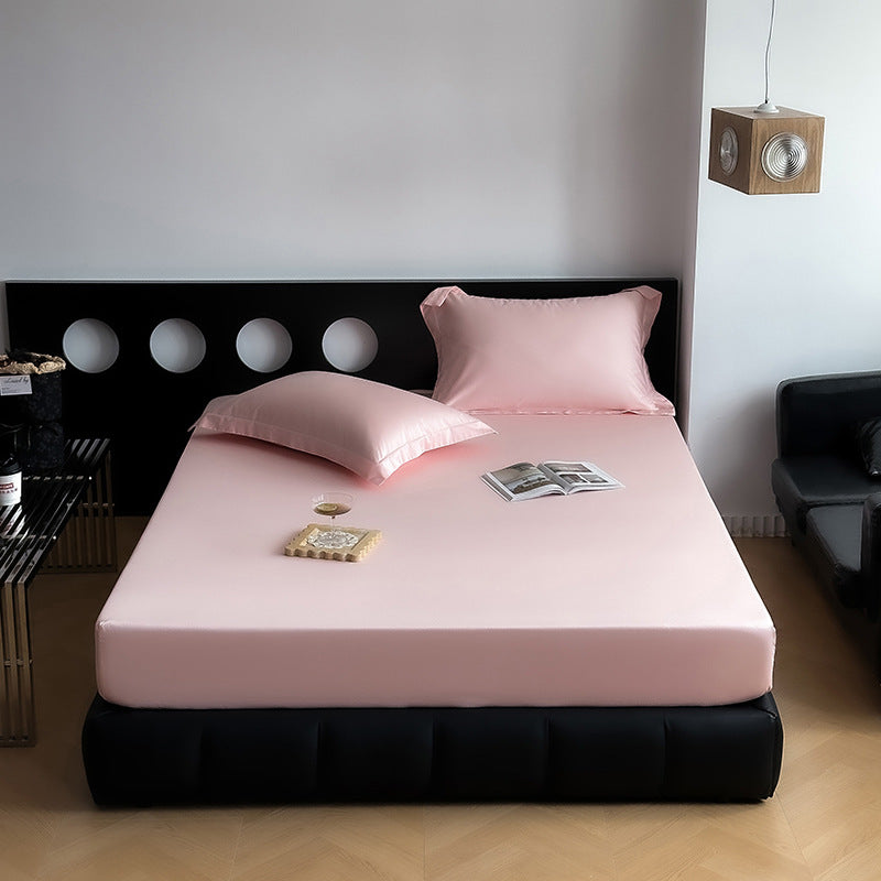 Luxuriöses Spannbettlaken-Set aus Satin-Mikrofaser