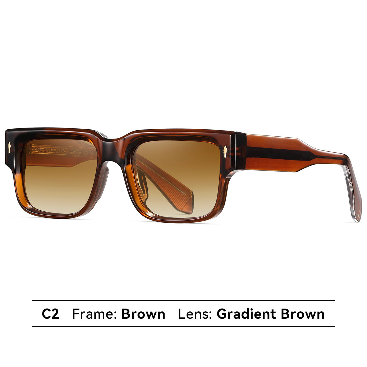 Damen Sonnenbrille im modernen, kantigen Design Brehn