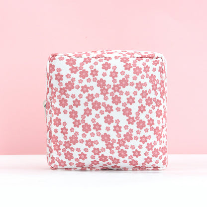 Kosmetik-Organizer mit Blumenmotiviertem Design Brehn
