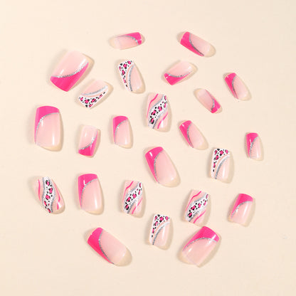 Stylisches Tierdruck Nagelkunstset Brehn
