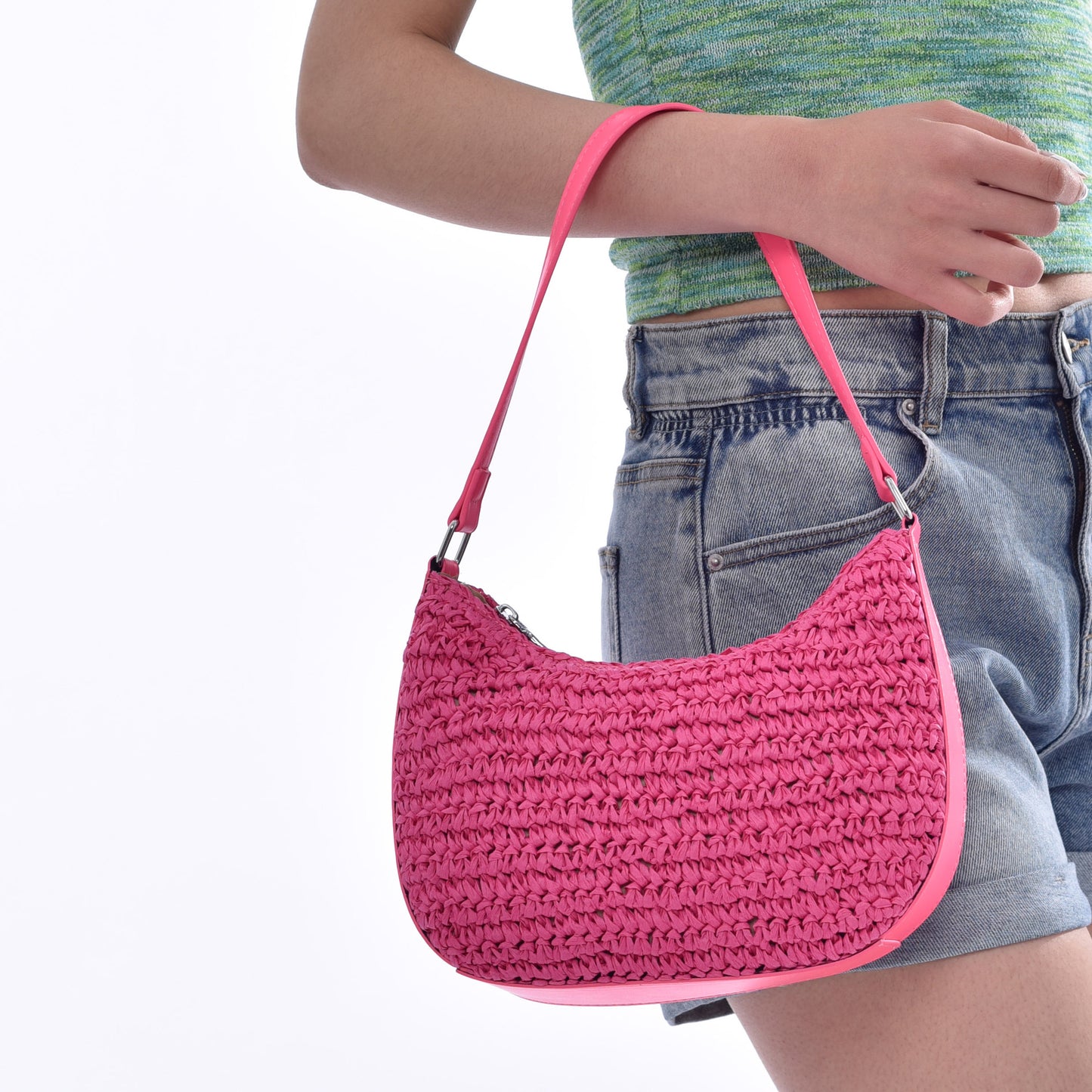 Handtasche Im Modernen Hobo-Stil Brehn
