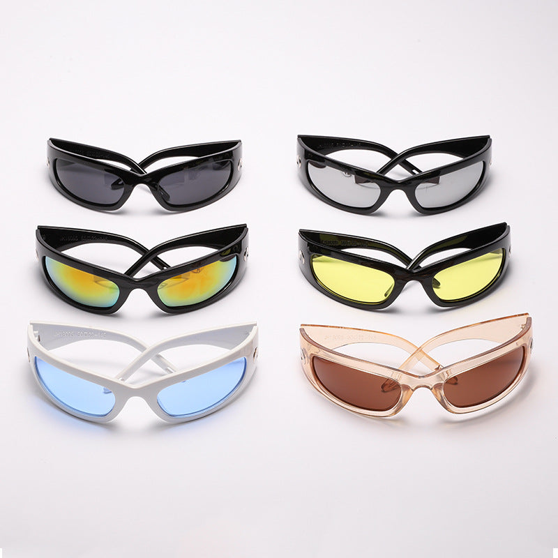 Damen sportliche Sonnenbrille mit ergonomischem Design Brehn