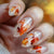 Kunstnägel mit Herbstlichem Blattdesign Brehn