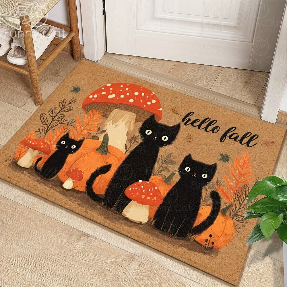 Halloween-Themed Dekorativer Eingangsteppich Brehn