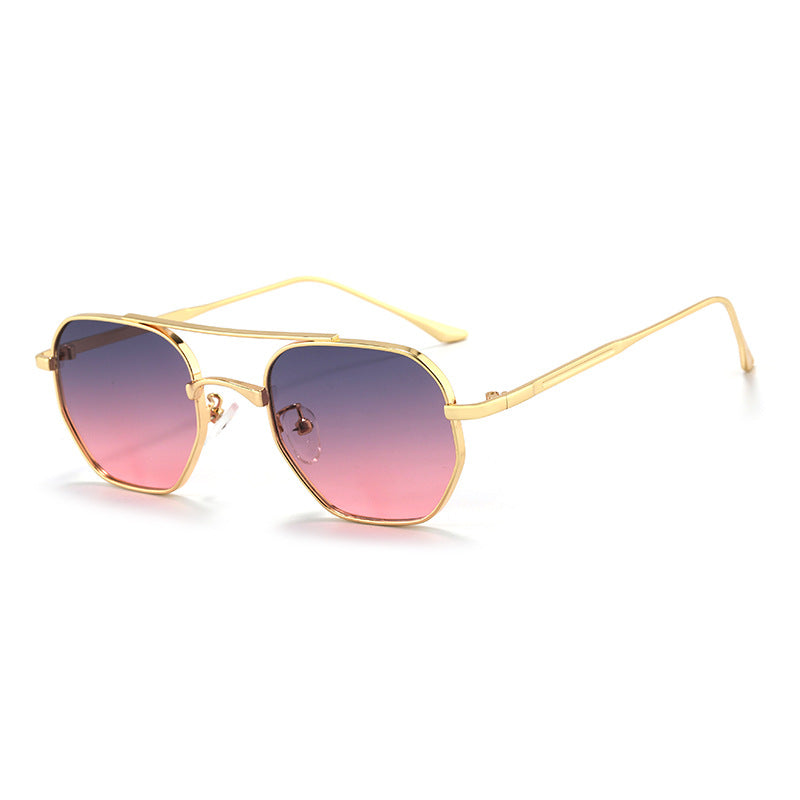 Herren Stilvolle Achtkantige Sonnenbrille Brehn