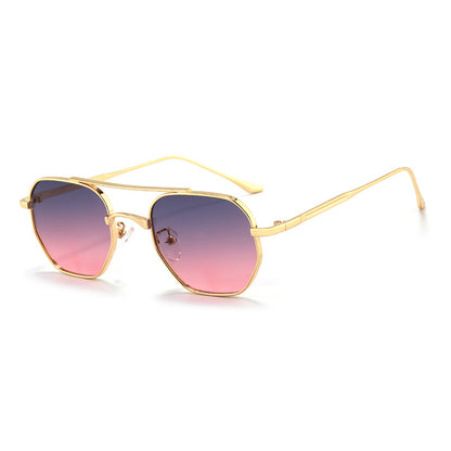 Herren Stilvolle Achtkantige Sonnenbrille Brehn