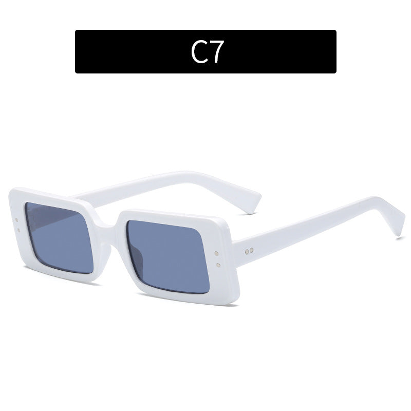 Moderne Architektonische Quadratische Sonnenbrille