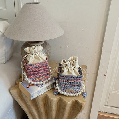 WoStylish Texturiert Mini Handtasche Brehn