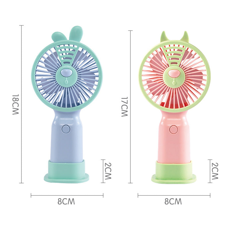 Unisex Tragbarer Handventilator mit niedlichem Tierdesign Brehn