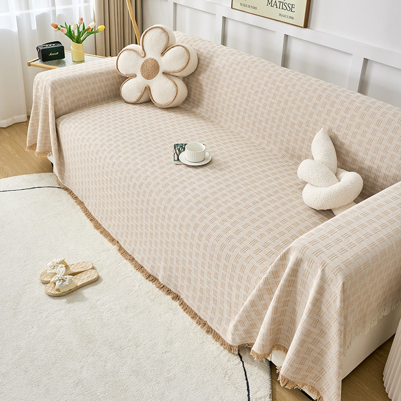 Gewebe dekorative Sofa-Wurfdecke