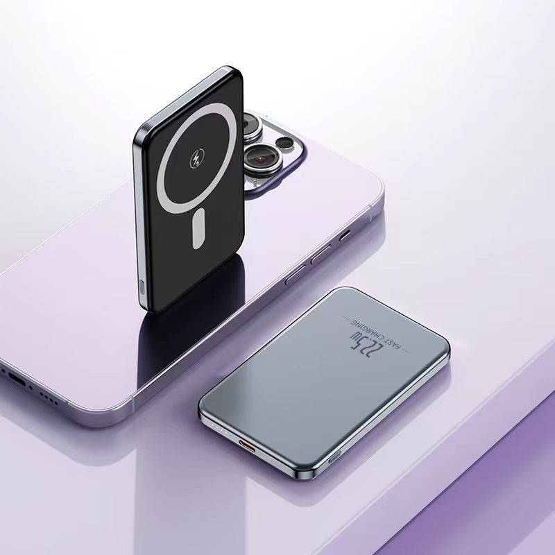Magnetische Powerbank mit Schnellladefunktion Brehn