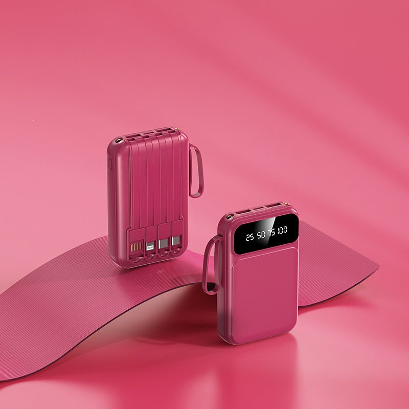 Kompakte Powerbank mit digitaler Anzeige Brehn
