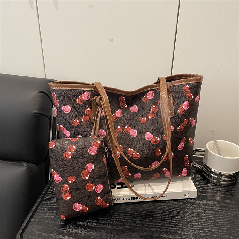WoWhimsical Kirschen Druck Tragetasche Brehn