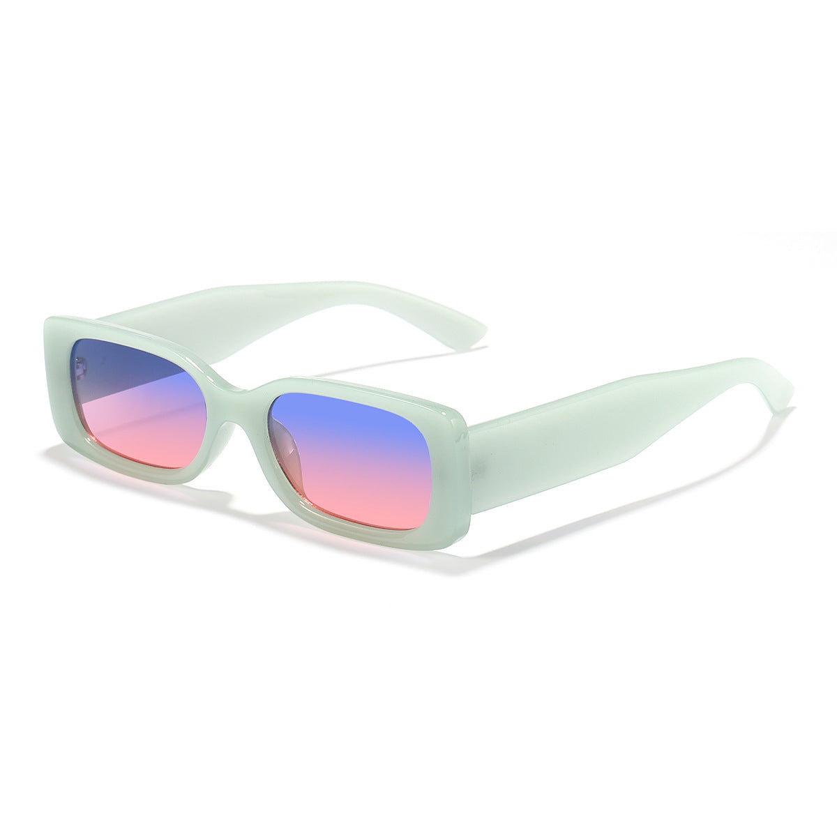 Damen modische Sonnenbrille mit extravagantem quadratischen Rahmen Brehn