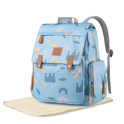 Vielseitiger Rucksack mit Blumenmuster Brehn