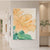 Florale Textur Leinwandkunst