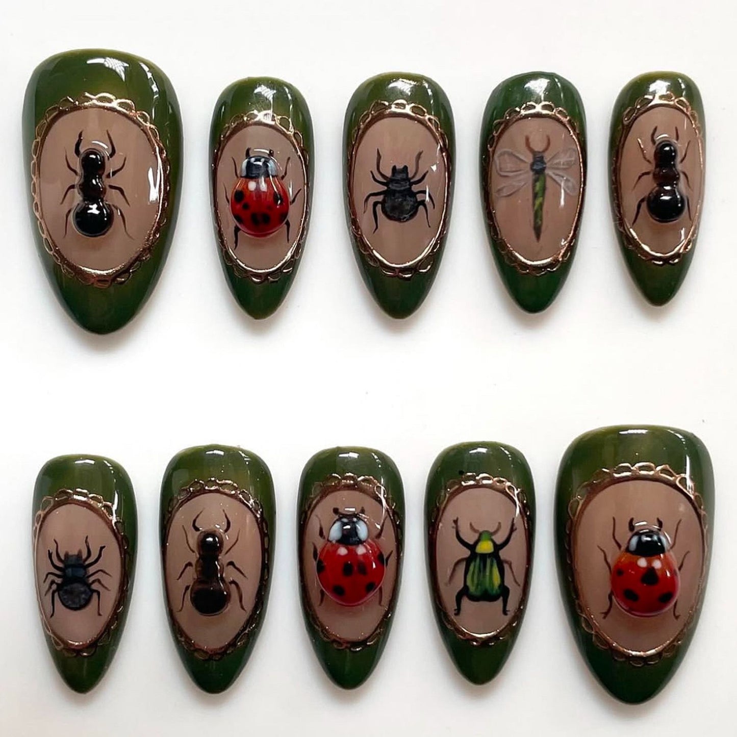 Thematic Artisan Press-On Nail Set Brehn