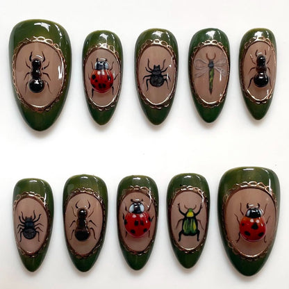 Thematic Artisan Press-On Nail Set Brehn