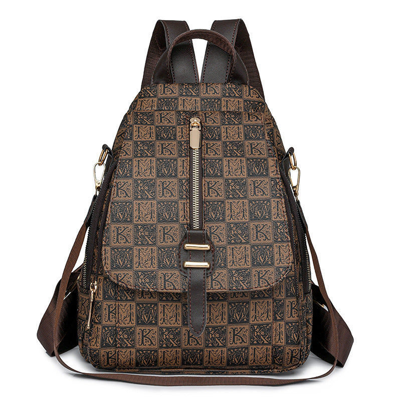 Stylische geometrische Druck Rucksack