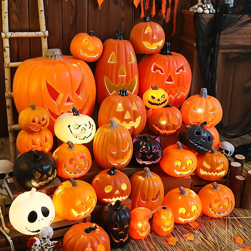 Lustige Halloween-Kürbis Dekoration Brehn
