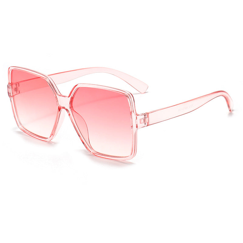Oversized quadratische Rahmen Sonnenbrille eleganter Stil