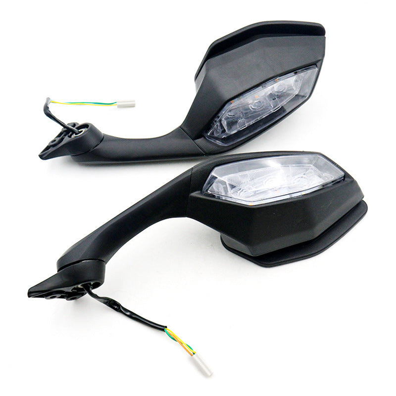 Verstellbare Led Motorrad Rückspiegel Brehn