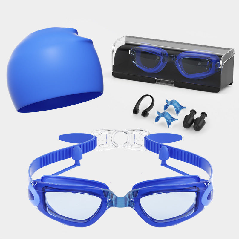 Hochleistungs-Schwimmbrillen-Set Brehn