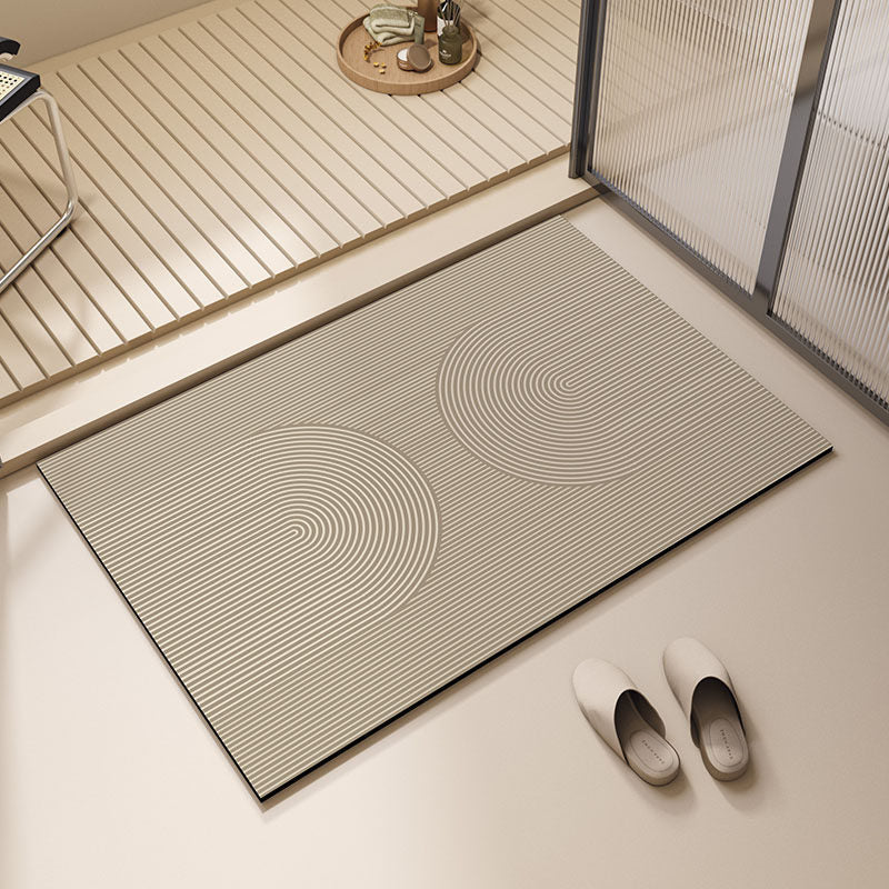 Modern Geometrische Badematte Brehn