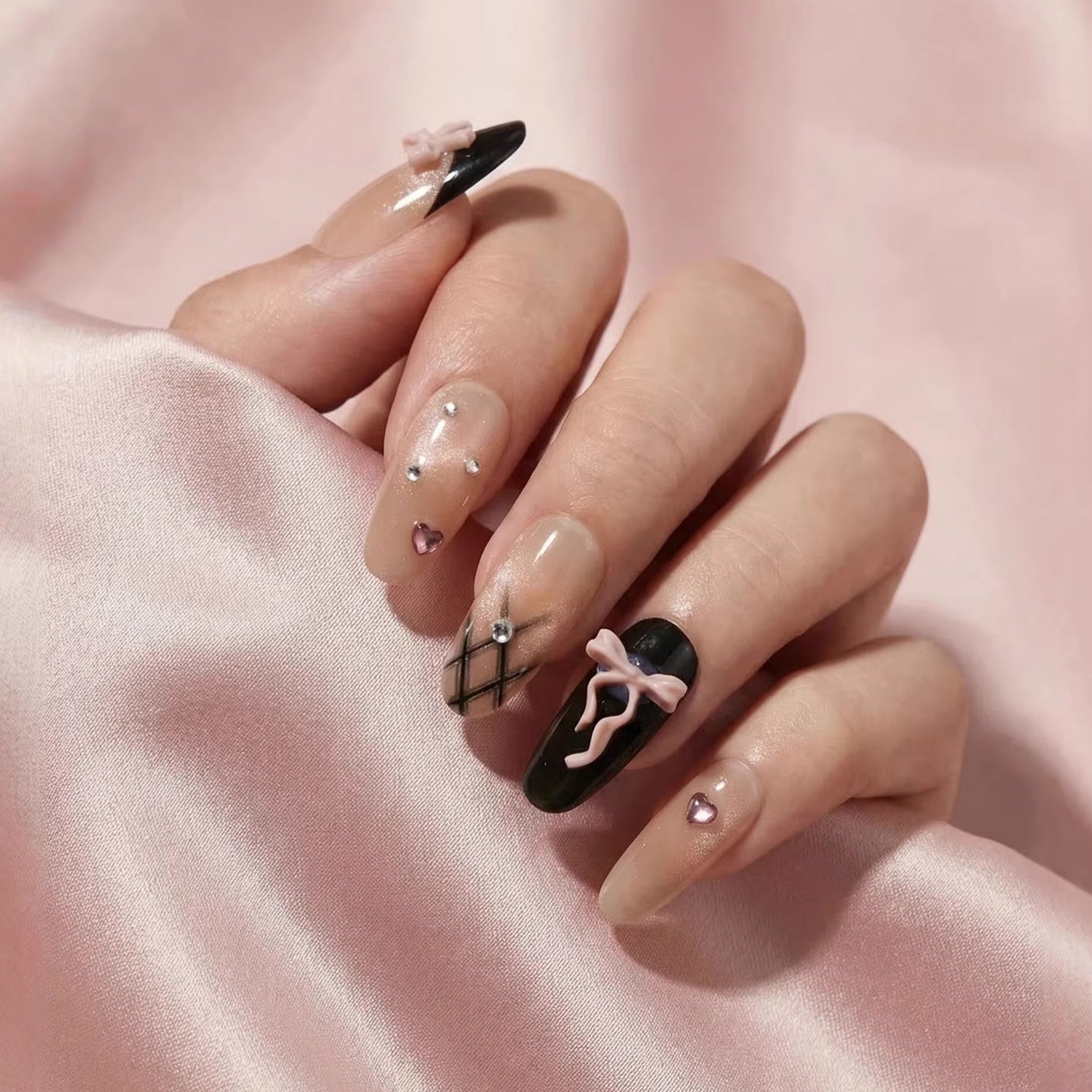 Elegantes Künstlerisches Nagelkunstdesign Brehn