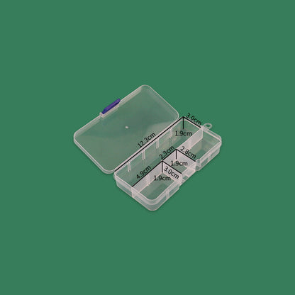 Transparente Multi-Division Aufbewahrung Organizer Brehn