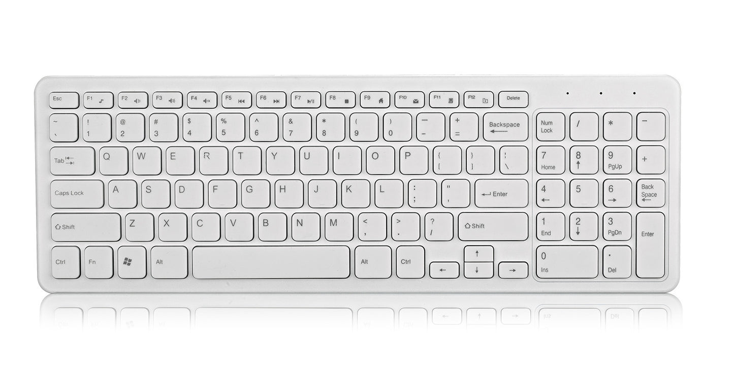 Funk-Tastatur und Maus Kombination mit Schlankem Design Brehn