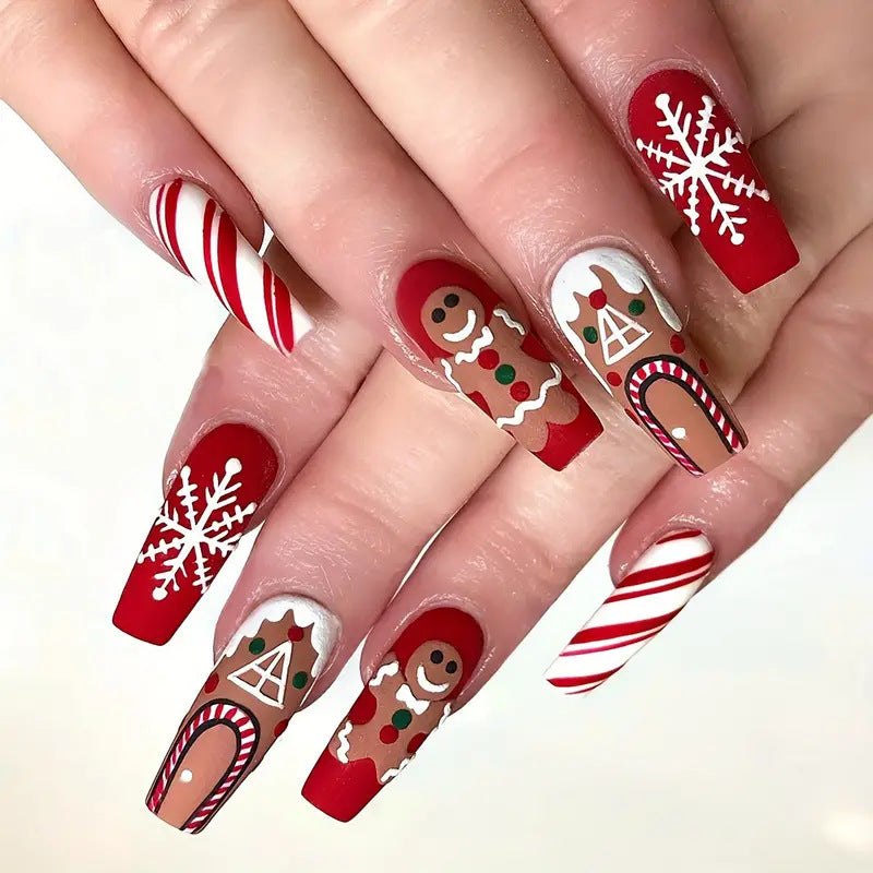 Festliches Feiertags-Nagelkunst-Set Brehn