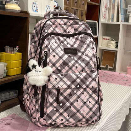 Stylische gemusterte Rucksack