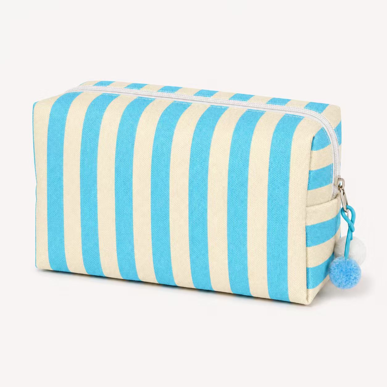 Kosmetiktasche mit Bunten Streifen Brehn