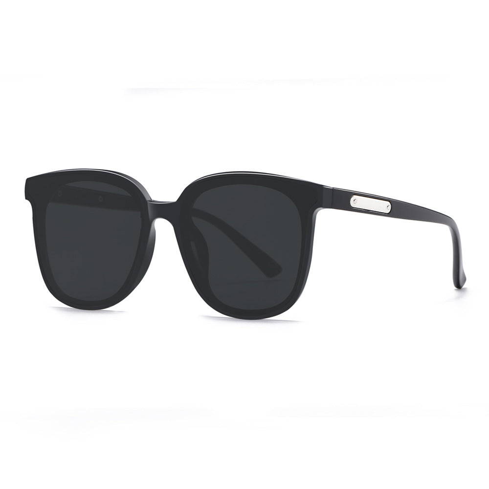 Damen Modische quadratische Sonnenbrille mit robustem Rahmen und UV-Schutz Brehn