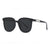 Damen Modische quadratische Sonnenbrille mit robustem Rahmen und UV-Schutz Brehn