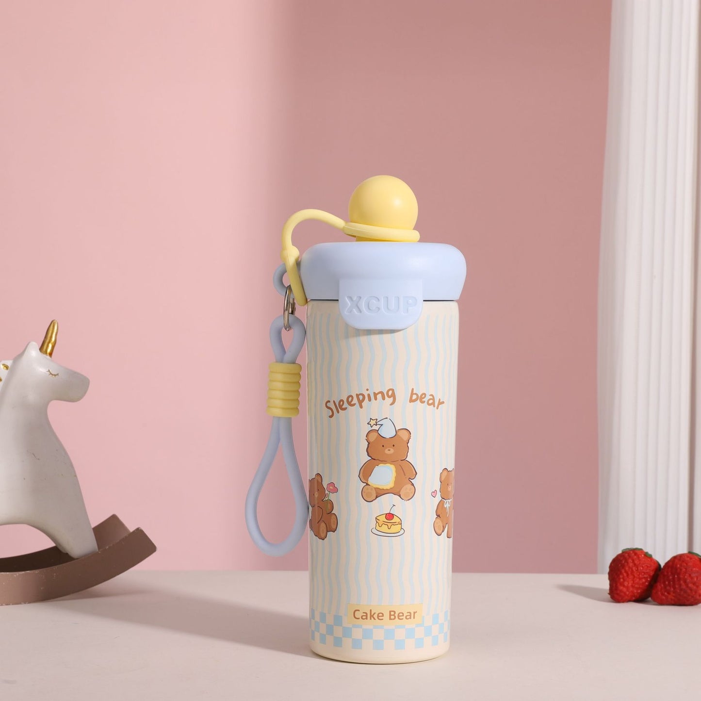 Damen niedliche Trinkflasche mit tierischem Design Brehn