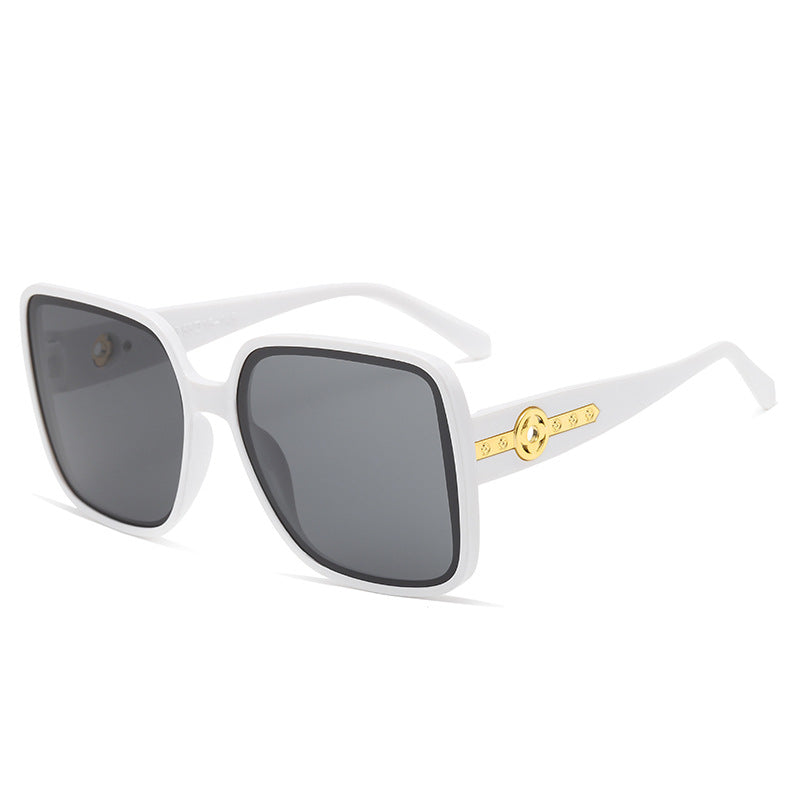 Damen modische quadratische Sonnenbrille mit luxuriösen Details Brehn