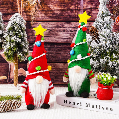 Dekorative Weihnachtsgnom Figur Brehn
