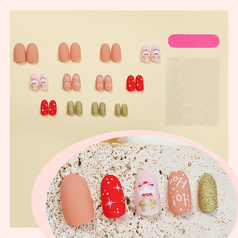 Kreatives Kunstnagelset mit festlichen Motiven Brehn