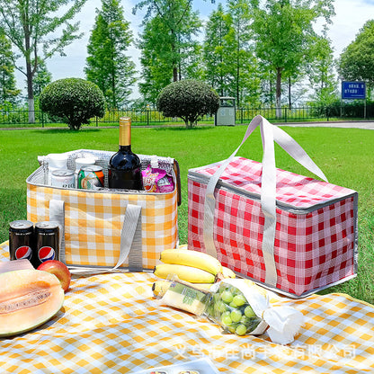 Damen Isolierte Picknickkühlbox mit praktischem Reißverschluss und Tragegriff Brehn