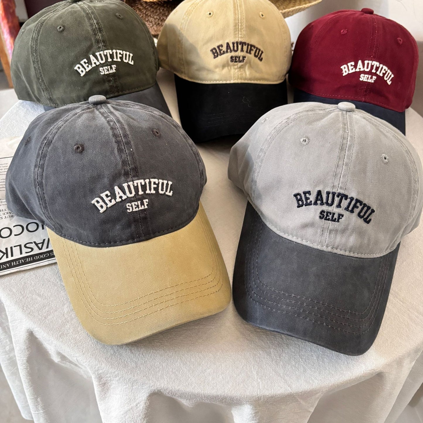Damen Freizeit Verstellbare Statement Cap Brehn