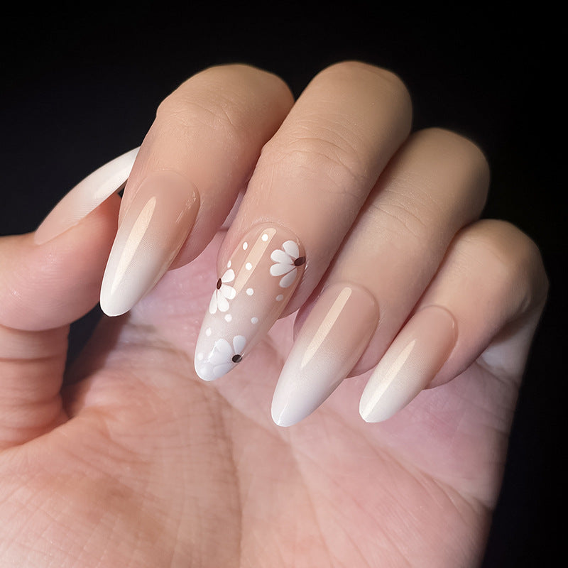 Floral Ombre Press-On Nagelkunst Brehn