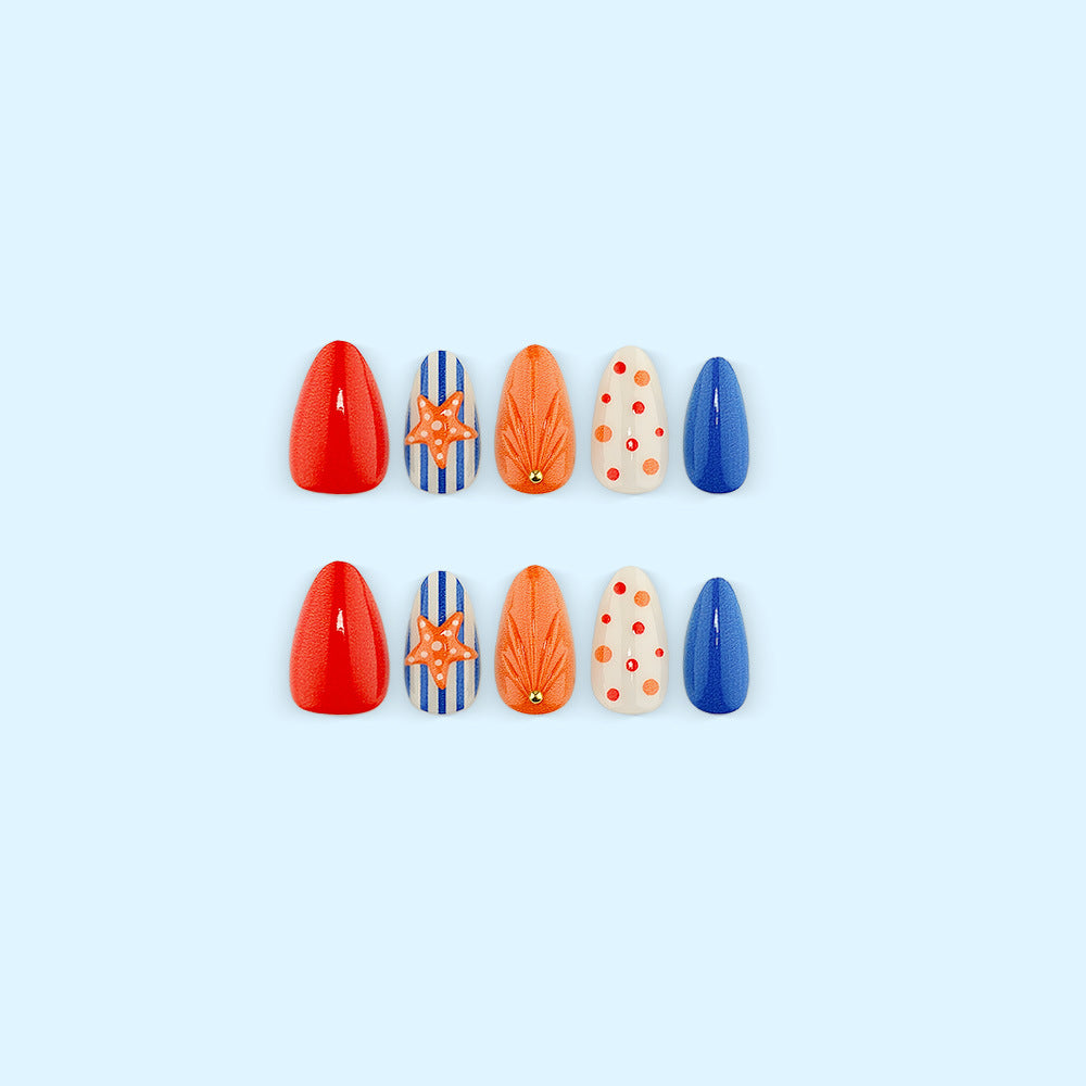 Dekoratives Nagelset Brehn
