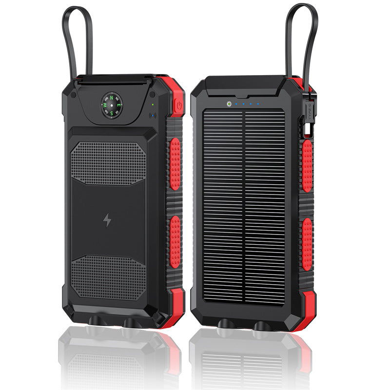Wasserdichte Solar-Powerbank mit Eingebautem Kompass Brehn