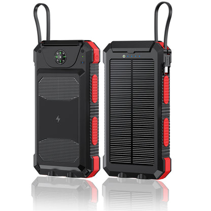 Wasserdichte Solar-Powerbank mit Eingebautem Kompass Brehn